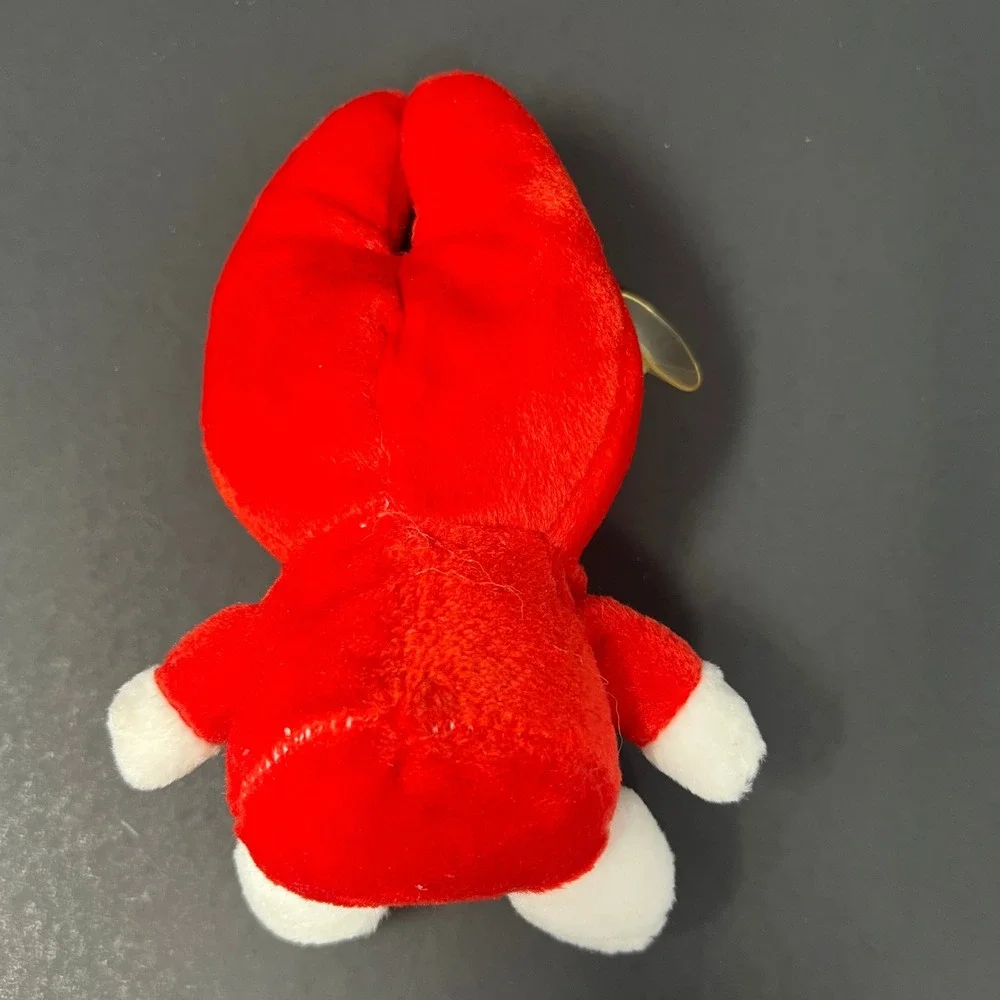 Playskool Teletubbies Po 6 Inch Red Plush Rubber Face Window Hanger Doll